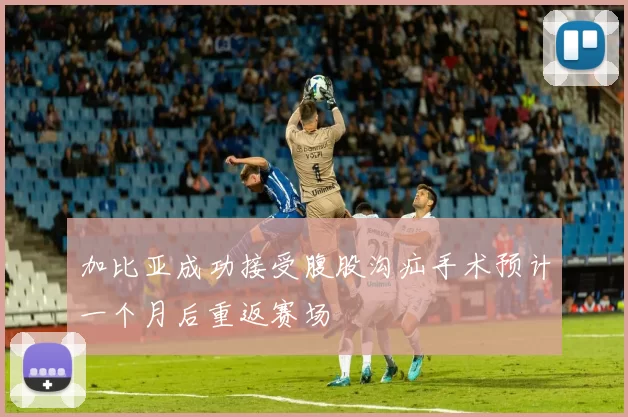 加比亚成功接受腹股沟疝手术预计一个月后重返赛场
